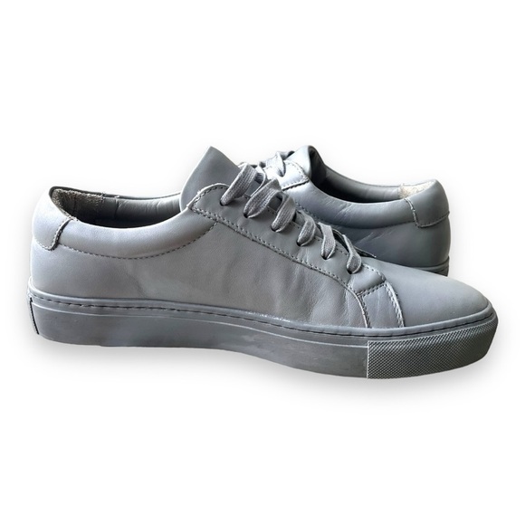 Italic Women’s Grey Cadence Lace up Lowtop Leather Sneakers size 9 - Picture 9 of 12
